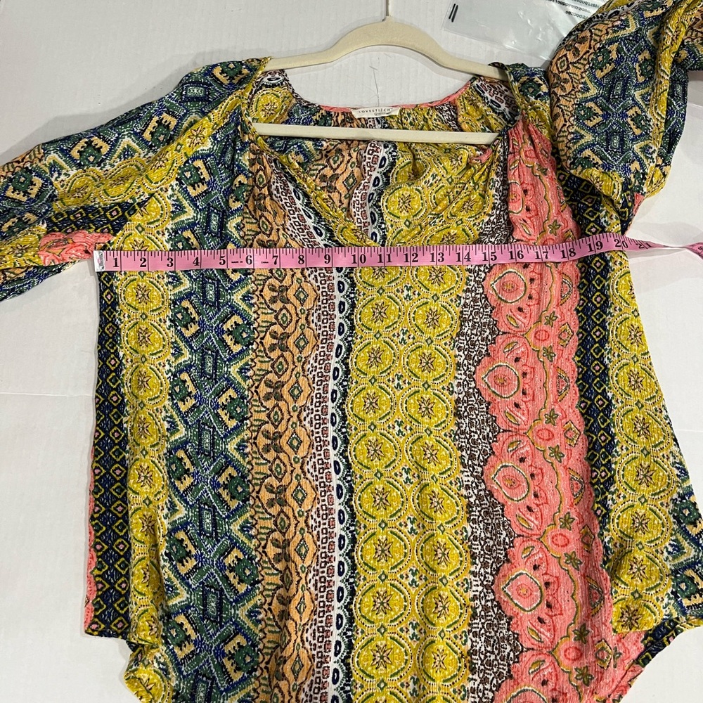 Lovestitch Multicolor Bohemian Blouse - Picture 6 of 15